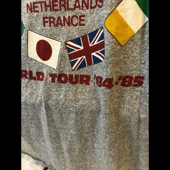 Large VTG Bruce Springsteen E Street band World Tour ‘84 ‘85 Signal T-Shirt USA